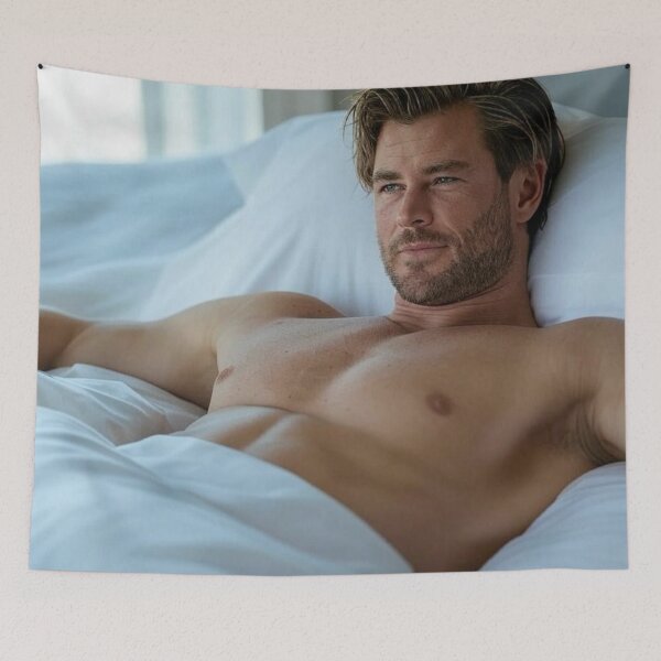 Item preview, chris hemsworth relaxed designed and sold by Estiny-1993.