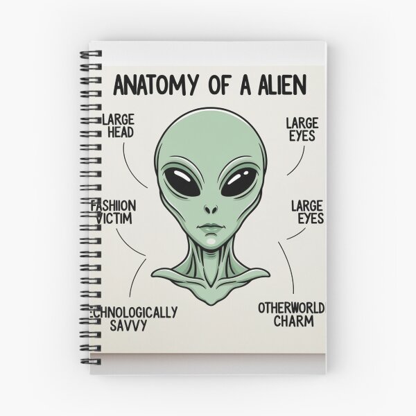 Item preview, Anatomy of an Alien  designed and sold by Vintage Designs +.