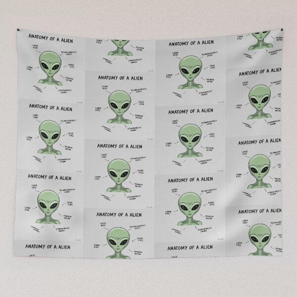 Item preview, Anatomy of an Alien designed and sold by Vintage Designs +.