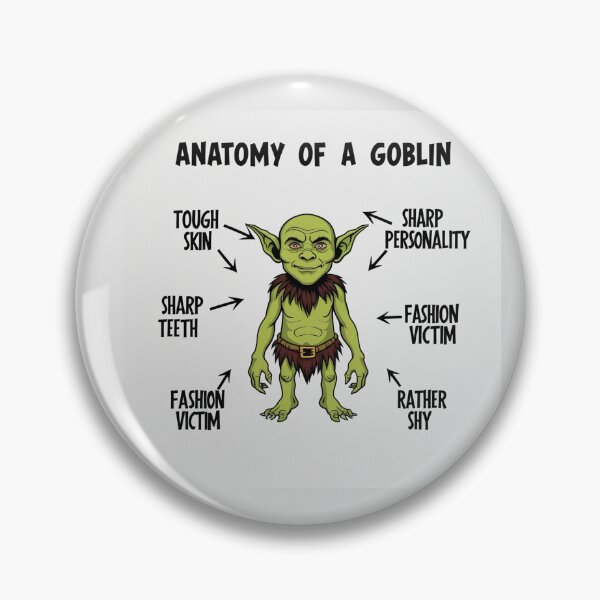 Item preview,  Anatomy of a Goblin designed and sold by Vintage Designs +.