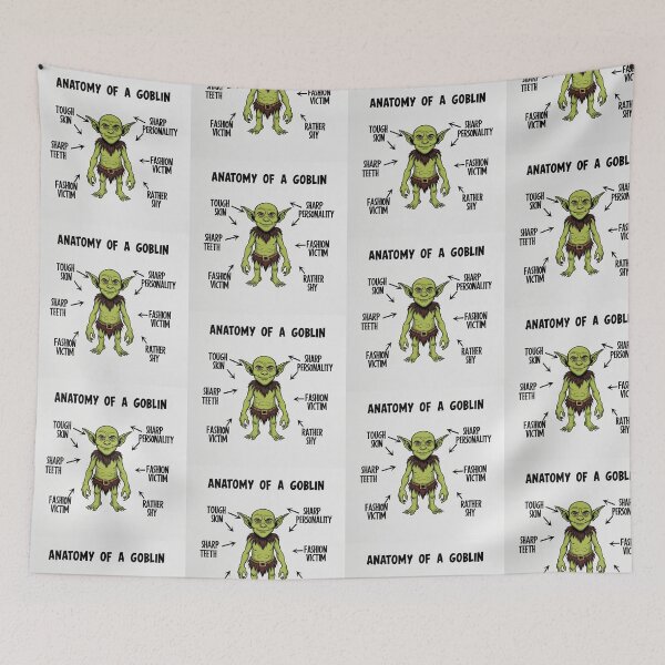 Item preview, Anatomy of a Goblin designed and sold by Vintage Designs +.