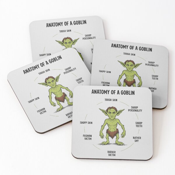 Item preview,  Anatomy of a Goblin designed and sold by Vintage Designs +.