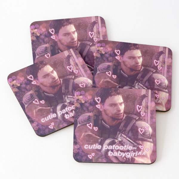 Item preview, Pink Cutie Patootie Chris Redfield babygirl resident evil  designed and sold by tigerrrcat.