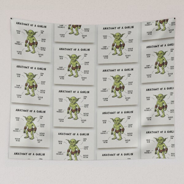 Item preview, Anatomy of a Goblin designed and sold by Vintage Designs +.