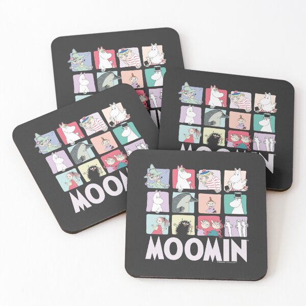 Item preview, Moomin Group Character Blocks Dark designed and sold by MoominStore.