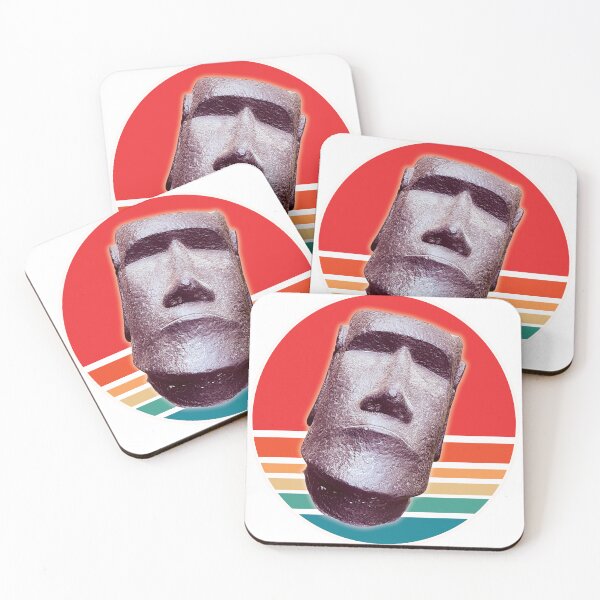 Item preview, Easter Island Stone Face designed and sold by WordyDreams.