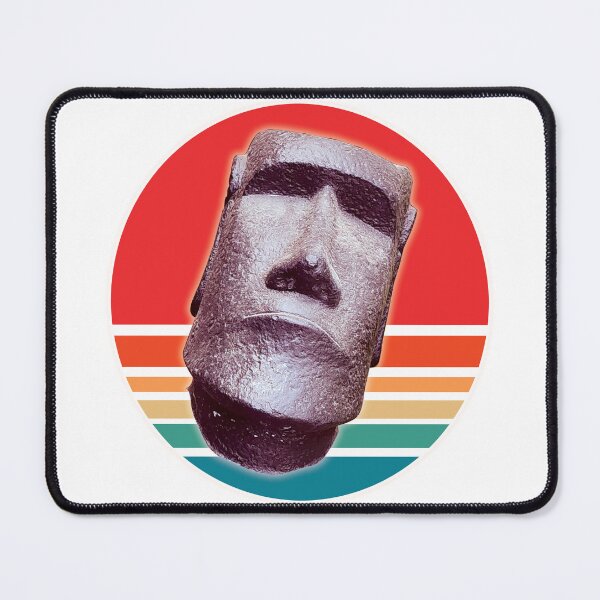 Item preview, Easter Island Stone Face designed and sold by WordyDreams.