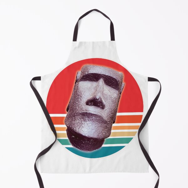 Item preview, Easter Island Stone Face designed and sold by WordyDreams.