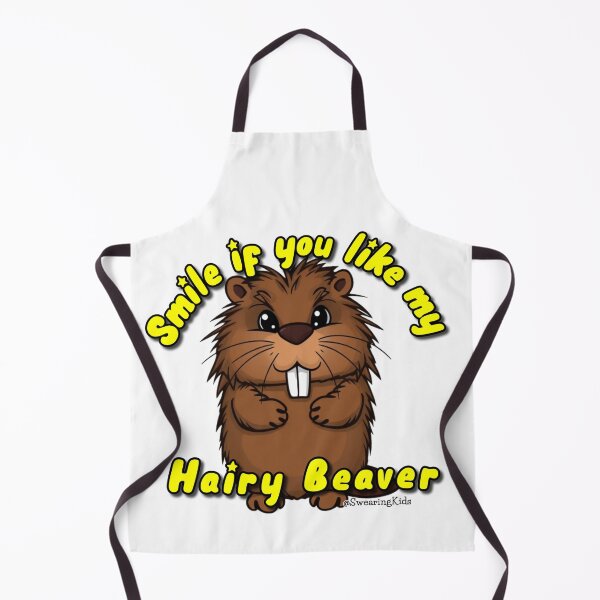 Item preview, Smile if you like my Hairy Beaver designed and sold by SwearingKids.