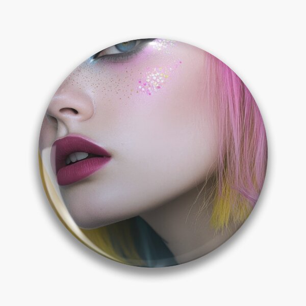 Item preview, Bold makeup vibrant hair designed and sold by anytka.