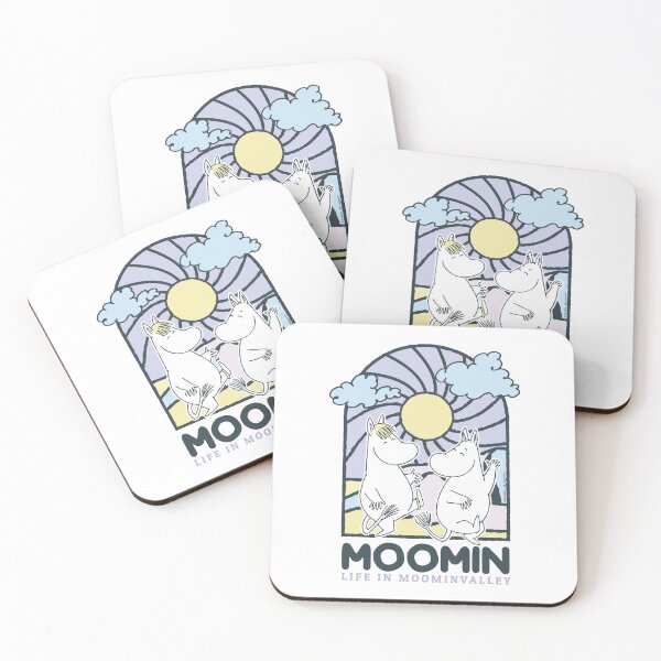 Item preview, Moomin Stained Glass Style Life In Moominvalley Light designed and sold by MoominStore.