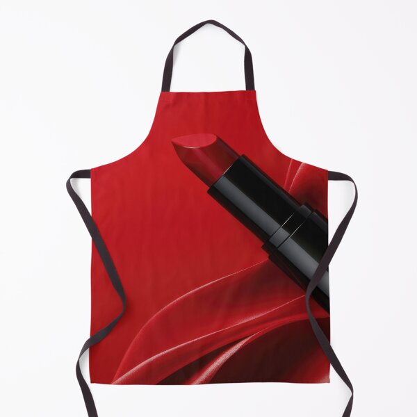 Item preview, Bold red lipstick on silky fabric designed and sold by anytka.