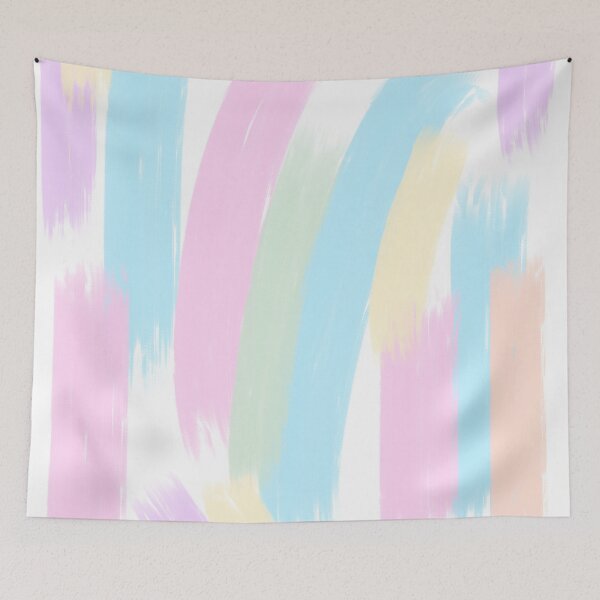 Item preview, Pastel Colors Minimalist Abstract Brush Strokes designed and sold by JulzPink.