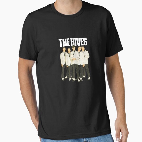 Artikel-Vorschau von Kopie von „The simple band of The hives“ in Schwarz und Weiß, designt und verkauft von elvinsevere.