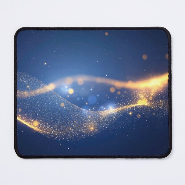 Item preview, Cosmic golden waves flow designed and sold by anytka.