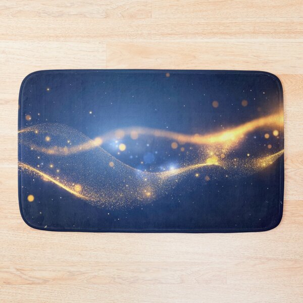Item preview, Cosmic golden waves flow designed and sold by anytka.