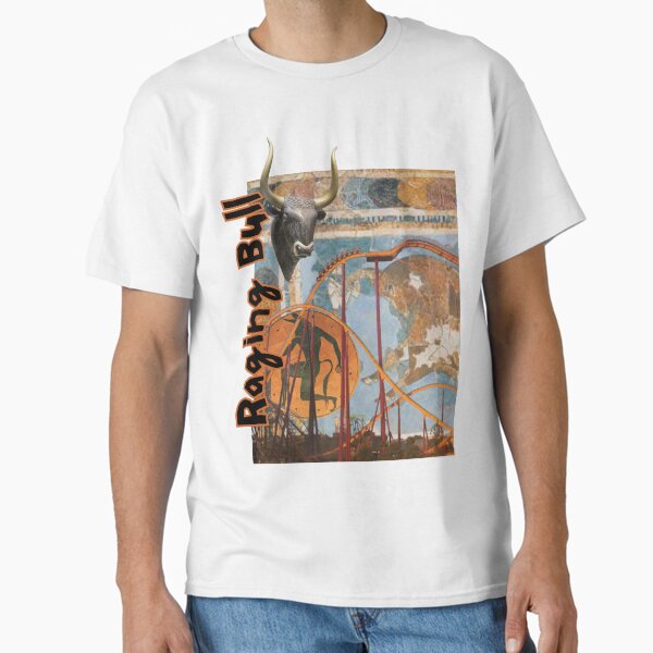 Vista previa del artículo con la obra «Toro furioso sagrado Six Flags Great America», diseñado y vendido por xandrathewitch.
