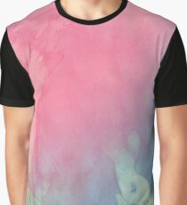 Pink water color Graphic T-Shirt