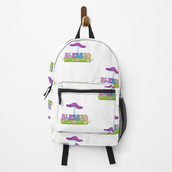 Item preview, Blessed Multi-colored Letters and Mushroom Design. designed and sold by TheMysticNook.