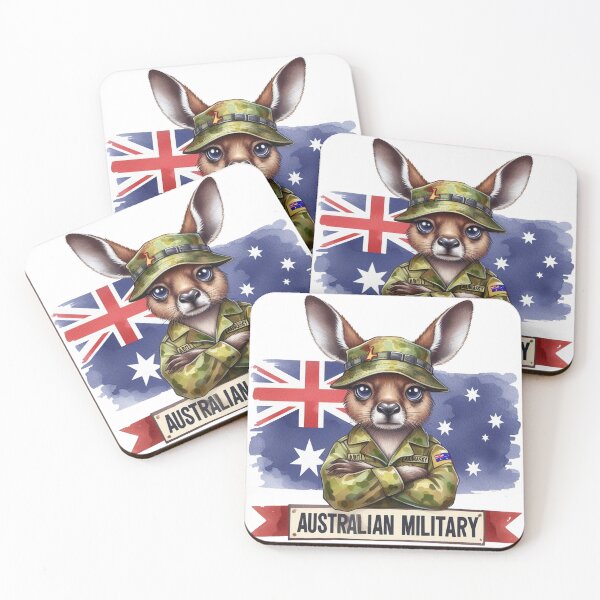 Item preview, Australian Military, Kangaroo soldier Australian Military designed and sold by HaydenMillepied.