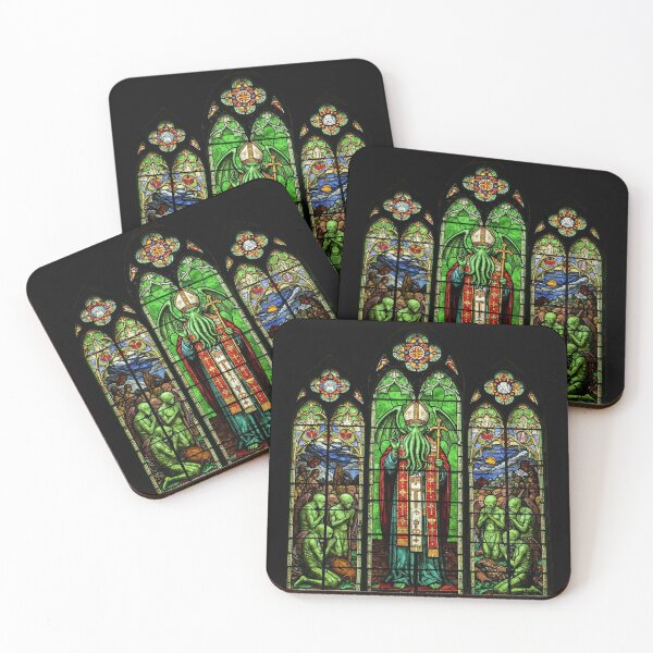 Item preview, Eldritch Bishop – Stained Glass Cthulhu designed and sold by PixCthulhu.