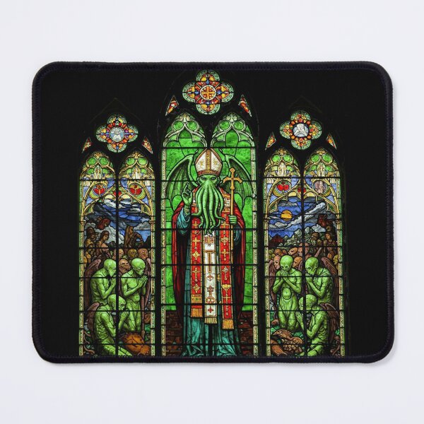 Item preview, Eldritch Bishop – Stained Glass Cthulhu designed and sold by PixCthulhu.