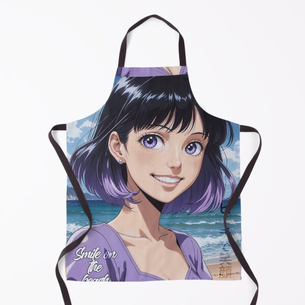 Item preview, Smile on the beach - sexy anime designed and sold by anime-black.