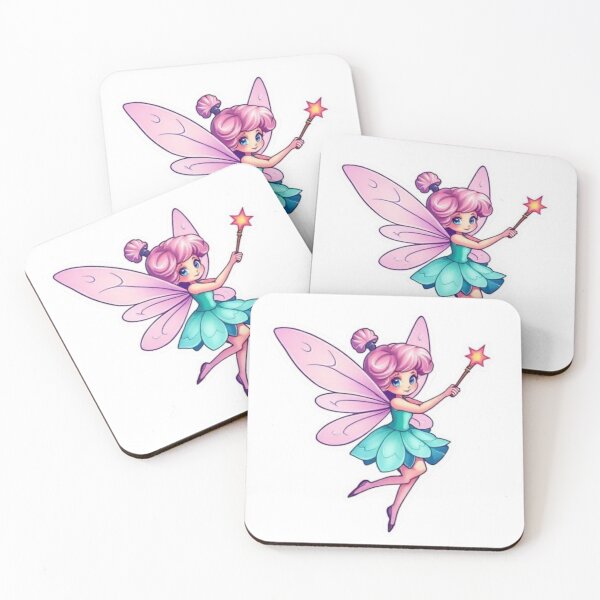 Item preview, Sparkle Fairy Sticker: Enchanting Whimsical Art designed and sold by My-Hoodies.