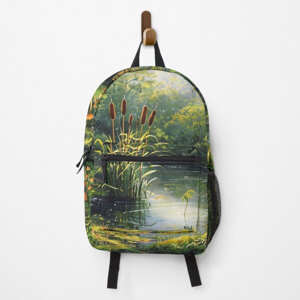 Item preview, Serene Pond in the Forest designed and sold by M-Y-A-R-T-.