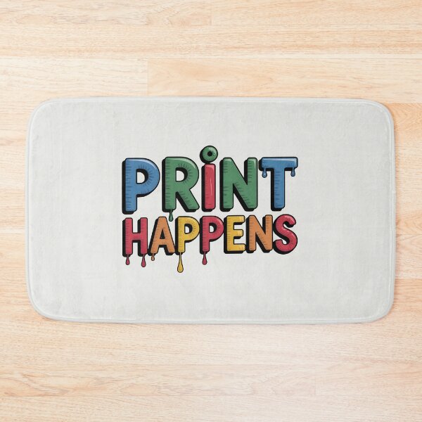 Item preview, Print Happens – Embrace the Mess designed and sold by Jollys-ArtShop.