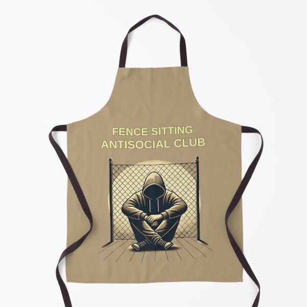 Item preview, Fence Sitting Antisocial Club designed and sold by TrendsLook.