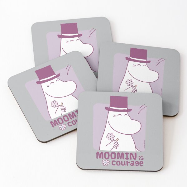 Item preview, Moomin Moominpappa Moomin Is Courage designed and sold by MoominStore.