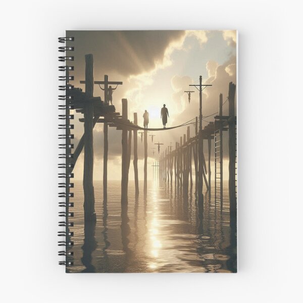 Item preview, The Journey of Souls Tags: silhouette, figures, bridge designed and sold by Every Knee.