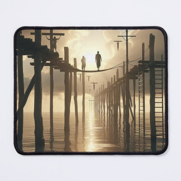Item preview, The Journey of Souls Tags: silhouette, figures, bridge designed and sold by Every Knee.