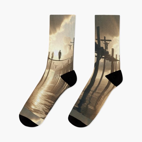 Item preview, The Journey of Souls Tags: silhouette, figures, bridge designed and sold by Every Knee.