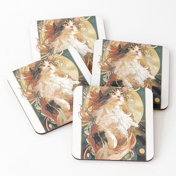 Item preview, Cats of Art Nuvo | Maine Coon_01 designed and sold by TailTalesJP.