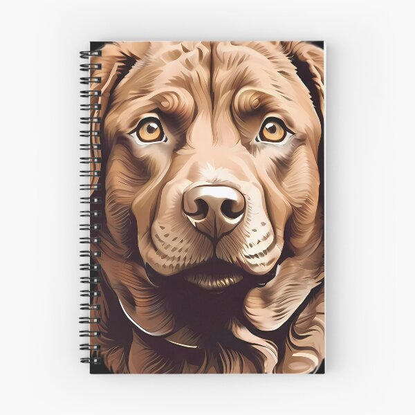 Item preview, Chesapeake Bay Retriever dog head designed and sold by SolaoLab.