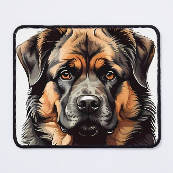 Item preview, Estrela Mountain dog head designed and sold by SolaoLab.