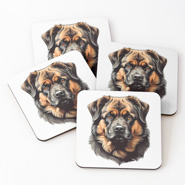 Item preview, Estrela Mountain dog head designed and sold by SolaoLab.