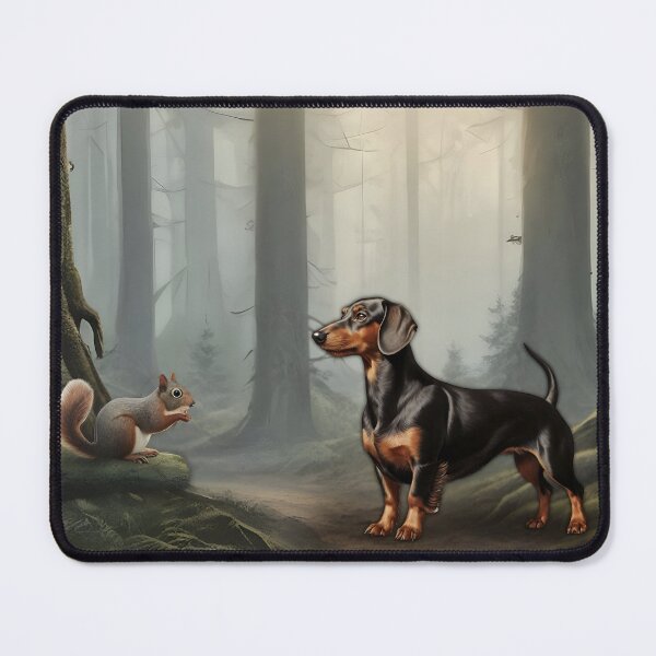 Item preview, Dachshund Forest Friend  designed and sold by NikkiBear67.