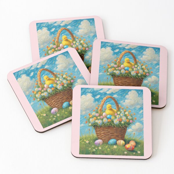 Item preview, "Easter Blossoms: A Basket of Joy and Renewal" designed and sold by Artisticanvas.
