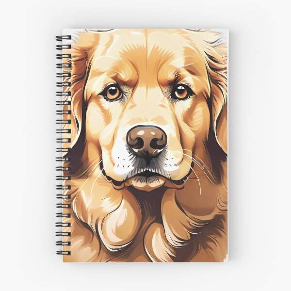 Item preview, Golden Retriever dog head designed and sold by SolaoLab.