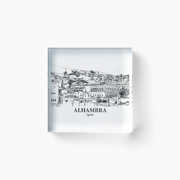 Item preview, Alhambra - Spain designed and sold by Lakeric Cityscapes.