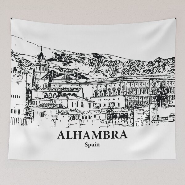 Item preview, Alhambra - Spain designed and sold by Lakeric Cityscapes.