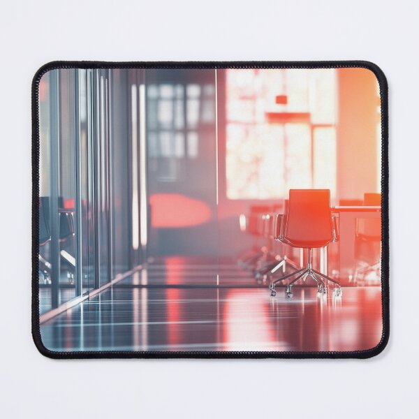 Item preview, Modern office interior at sunset designed and sold by anytka.
