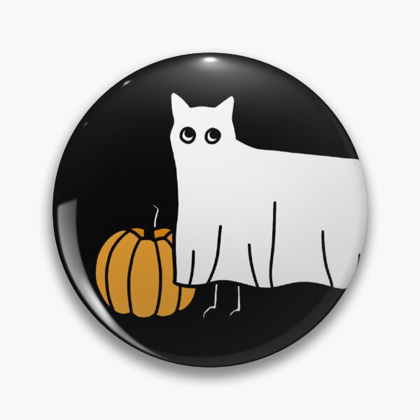 Item preview, Spooky kitty designed and sold by Shramplet.