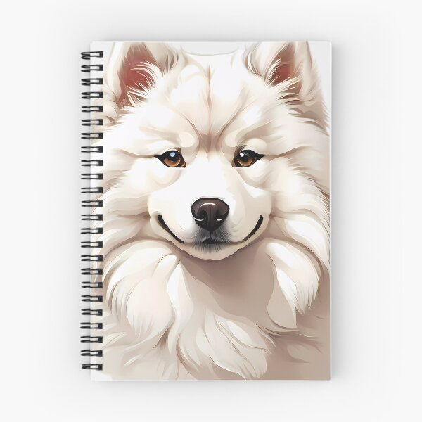 Item preview, Samoyed dog head designed and sold by SolaoLab.