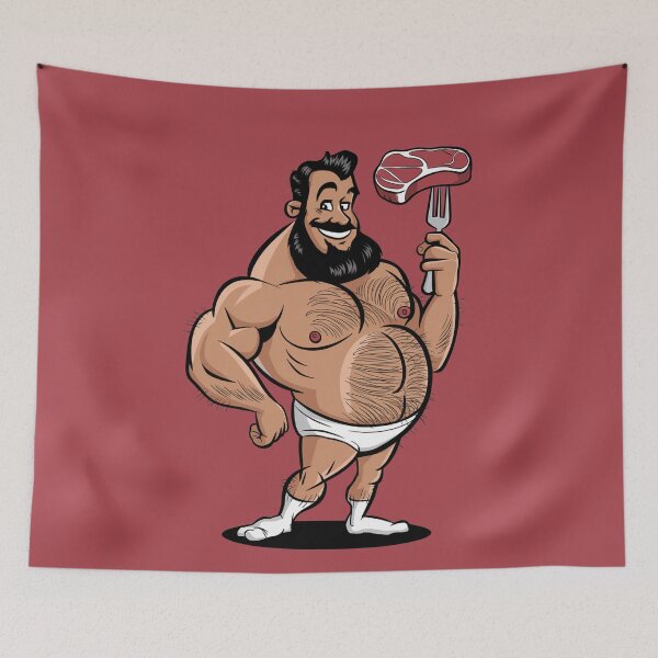 Item preview, Protein Daddy | Vintage Illustration  designed and sold by Mattk270.