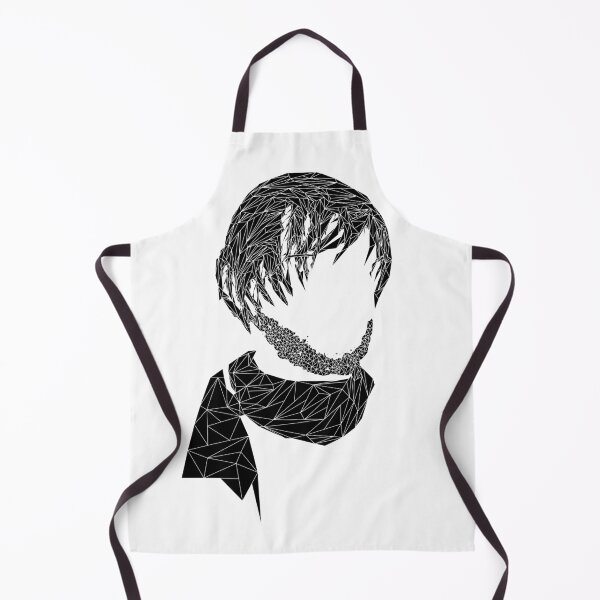 Item preview, Minimalist Ricardo Villalobos Geometric Portrait Black designed and sold by We-Open-Minds.