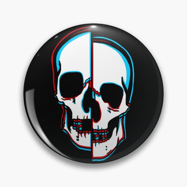 Item preview, Split 3D skull designed and sold by Shramplet.